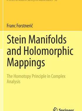 【预售】Stein Manifolds and Holomorphic Mappings: The