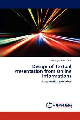 【预售】Design of Textual Presentation from Online