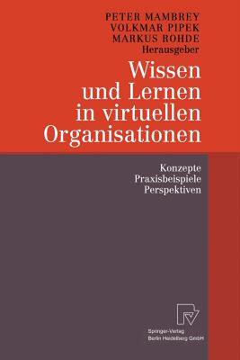 【预售】Wissen Und Lernen in Virtuellen Organisationen: