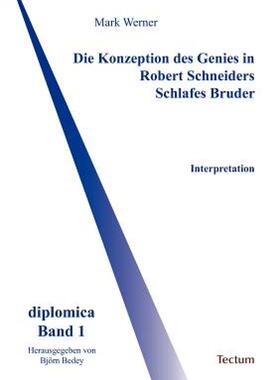 【预售】Die Konzeption Des Genies in Robert Schneiders