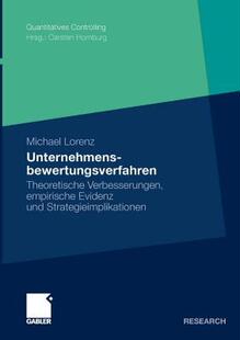 【预售】Unternehmensbewertungsverfahren: Theoretische