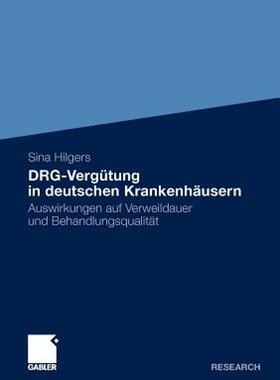 【预售】Drg-Vergutung in Deutschen Krankenhausern: