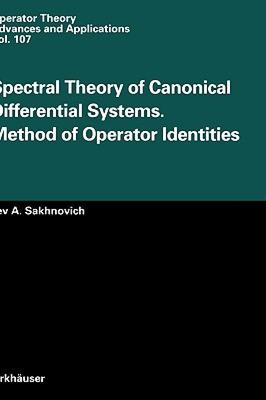 【预售】Spectral Theory of Canonical Differential Systems.