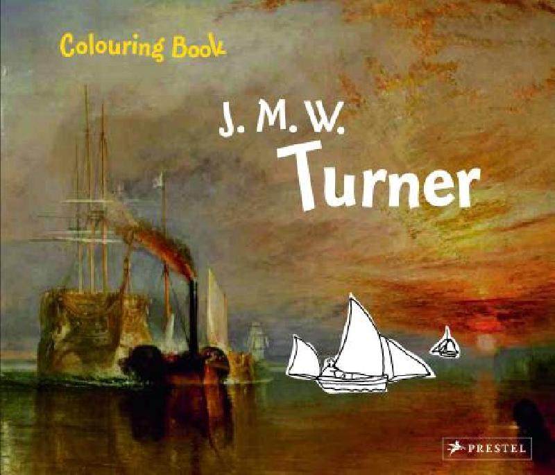 【预售】coloring book: turner