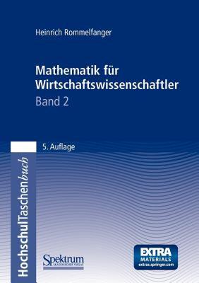 【预售】Mathematik Fur Wirtschaftswissenschaftler II