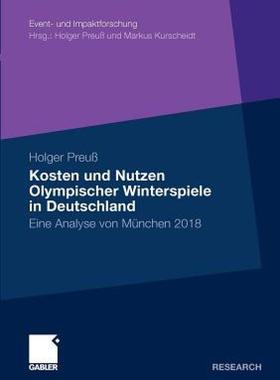 【预售】Kosten Und Nutzen Olympischer Winterspiele in