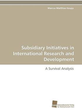 【预售】Subsidiary Initiatives in International Research and