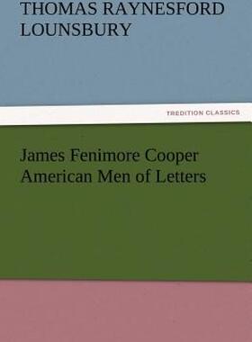 【预售】James Fenimore Cooper American Men of Letters