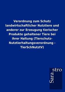 Landwirtschaftlicher Nutztiere Schutz Zum 预售 Verordnung