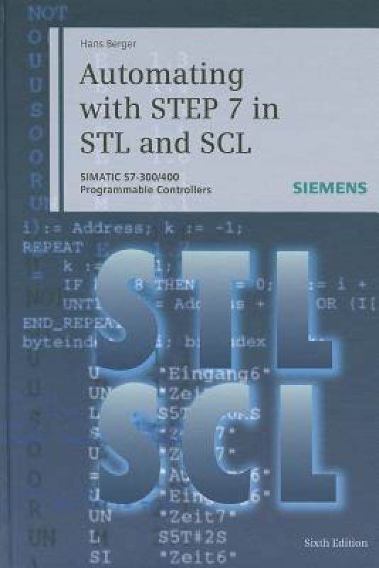 【预售】Automating with STEP 7 in STL and SCL: Programmable