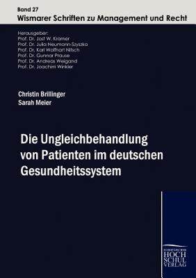 【预售】Die Ungleichbehandlung Von Patienten Im Deuteschen