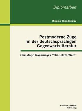 【预售】Postmoderne Z GE in Der Deutschsprachigen