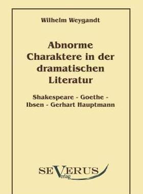 【预售】Abnorme Charaktere in Der Dramatischen Literatur