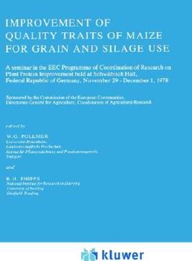 【预售】Improvement of Quality Traits of Maize for Grain and