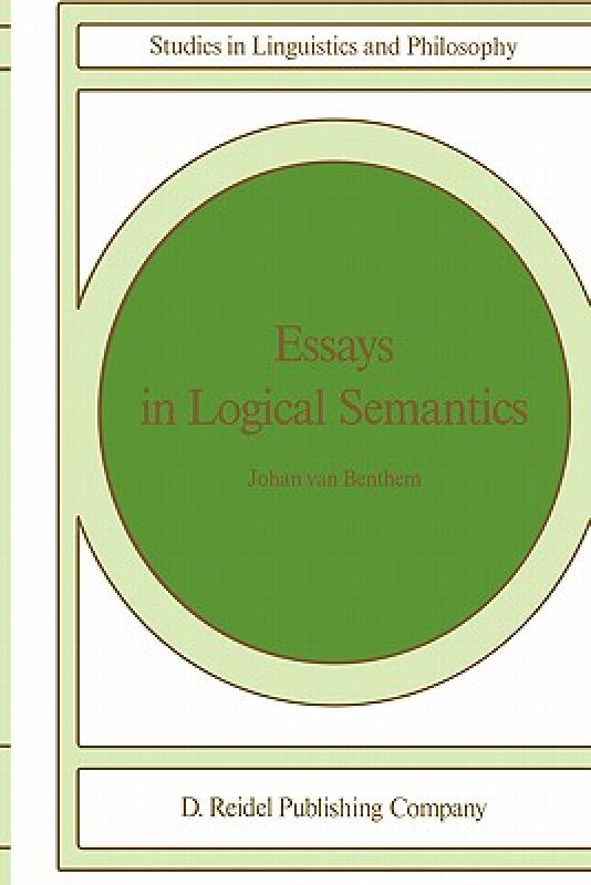 【预售】Essays in Logical Semantics