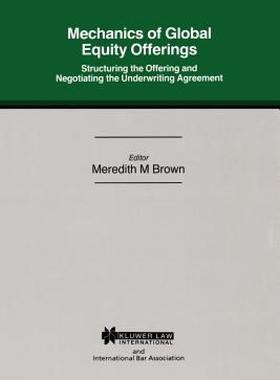 【预售】Mech of Global Eq Offerings Struc Offering & Neg