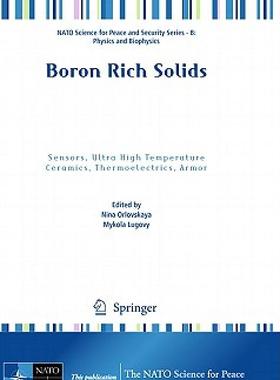 【预售】Boron Rich Solids: Sensors, Ultra High Temperature