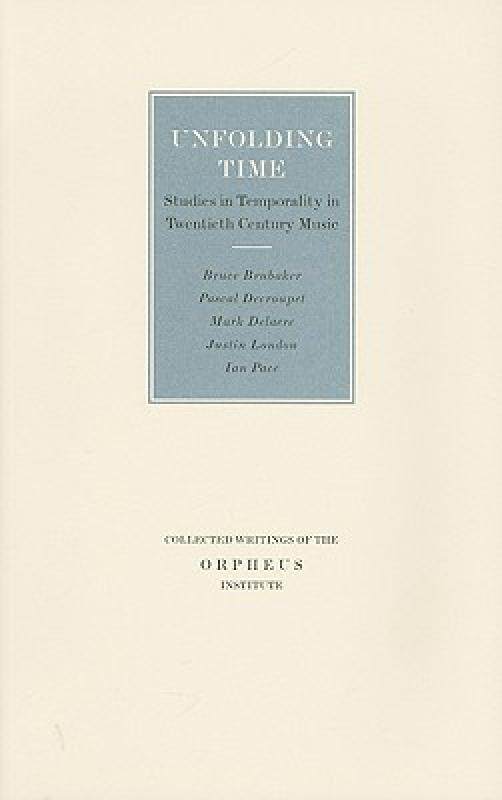 【预售】Unfolding Time: Studies in Temporality in