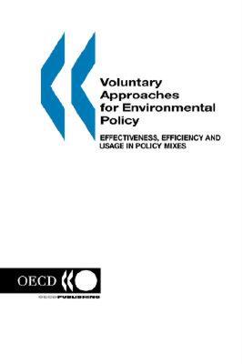 【预售】Voluntary Approaches for Environmental Policy: