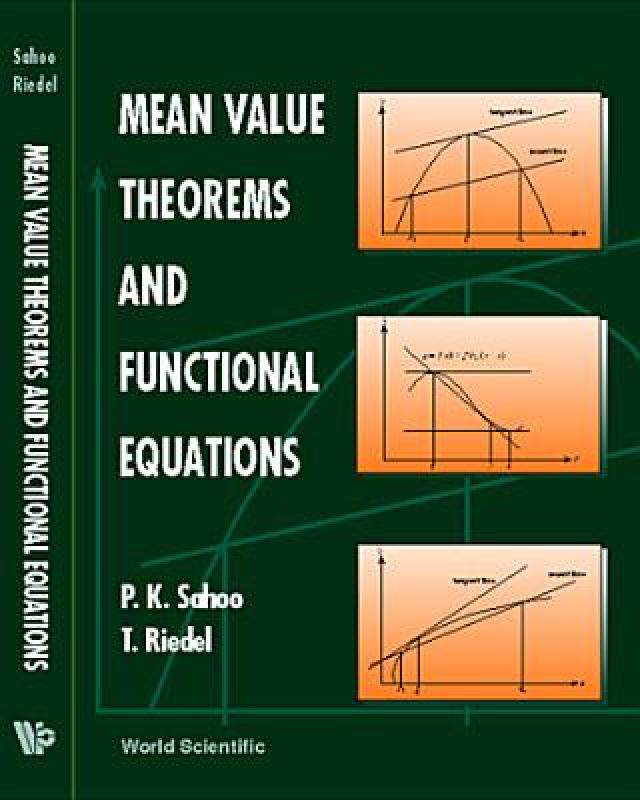 【预售】Mean Value Theorems and Functional Equat