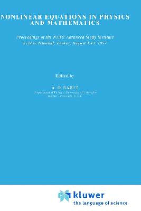 【预售】Nonlinear Equations in Physics and Mathematics: