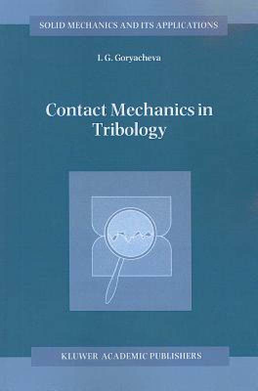 【预售】Contact Mechanics in Tribology