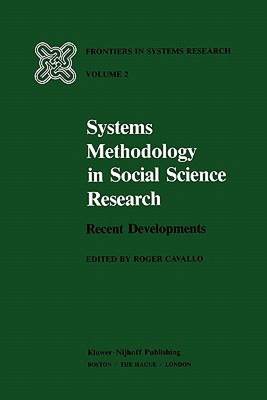 【预售】Systems Methodology in Social Science Research: