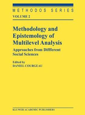 【预售】Methodology and Epistemology of Multilevel Analysis: