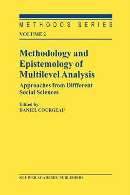 【预售】Methodology and Epistemology of Multilevel Analysis: