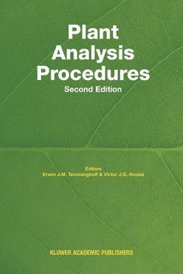 【预售】Plant Analysis Procedures