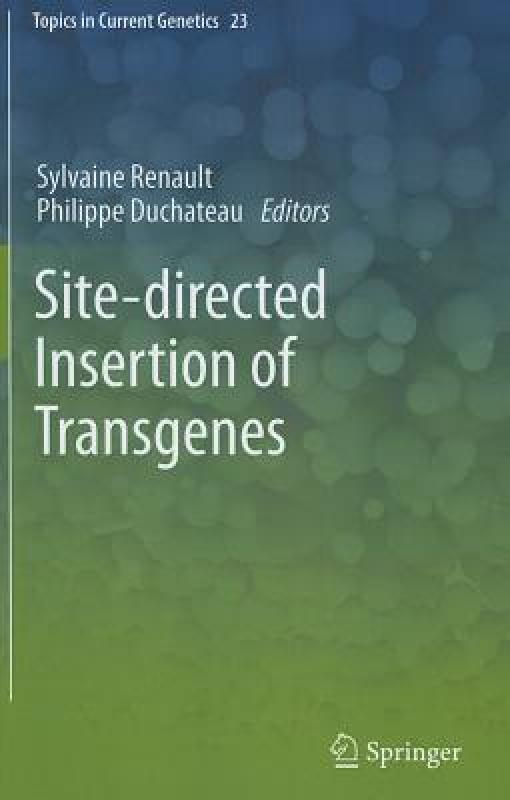 【预售】Site-Directed Insertion of Transgenes