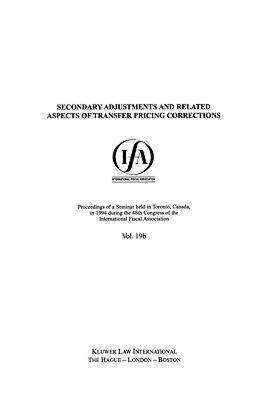 【预售】Ifa: Secondary Adjustments and Related Aspects of