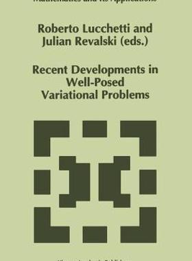 【预售】Recent Developments in Well-Posed Variational