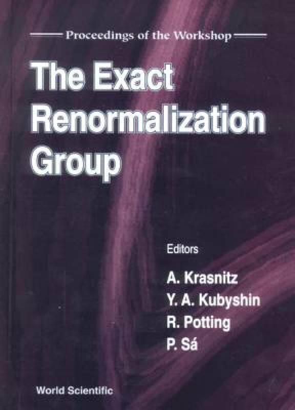 【预售】The Exact Renormalization Group