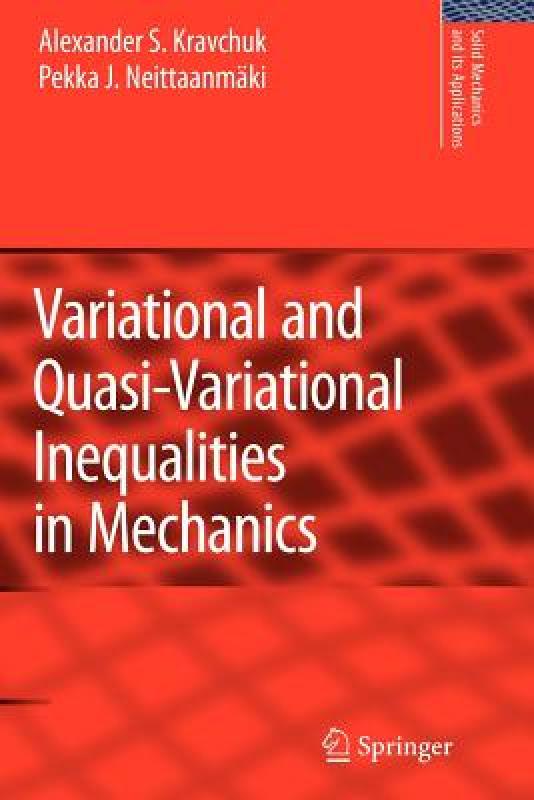 【预售】Variational and Quasi-Variational Inequalities in