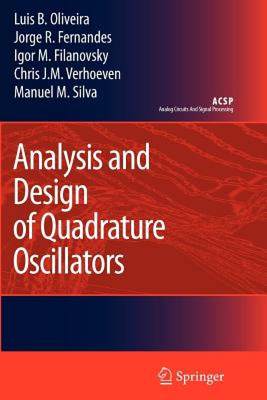 【预售】Analysis and Design of Quadrature Oscillators