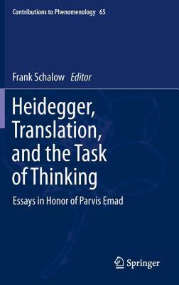 【预售】Heidegger, Translation, and the Task of Thinking: