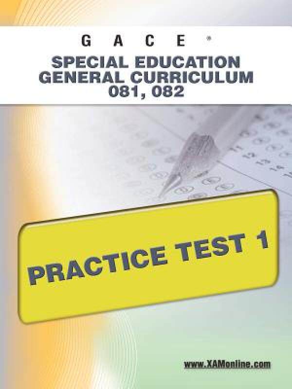 【预售】GACE Special Education General Curriculum 081, 082