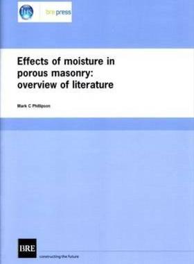 【预售】Effects of Moisture in Porous Masonry: Overview of