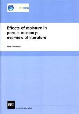 【预售】Effects of Moisture in Porous Masonry: Overview of
