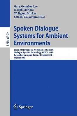 【预售】Spoken Dialogue Systems for Ambient Environments