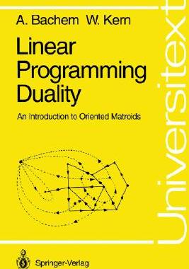 【预售】Linear Programming Duality: An Introduction to