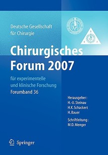 【预售】Chirurgisches Forum 2007 Fur Experimentelle Und