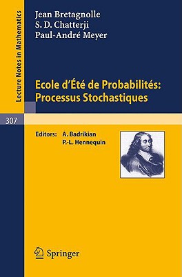 【预售】Ecole D'Ete de Probabilites: Processus
