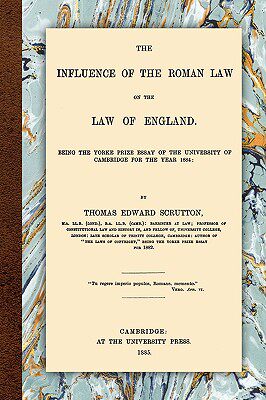 【预售】The Influence of the Roman Law on the Law of