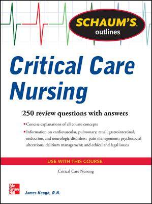 【预售】Schaum's Outline of Critical Care Nursing