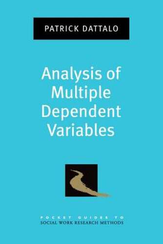 【预售】Analysis of Multiple Dependent Variables