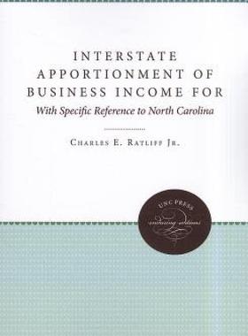 【预售】Interstate Apportionment of Business Income for