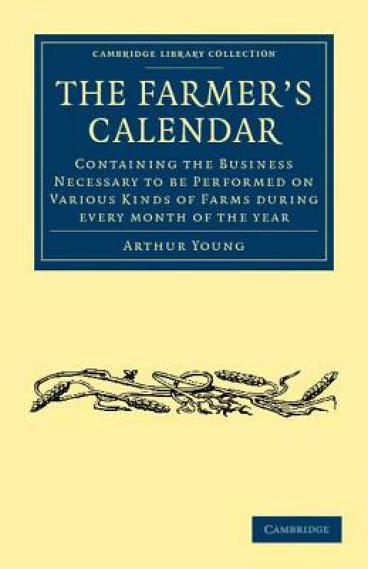 【预售】The Farmer's Calendar: Containing the Business