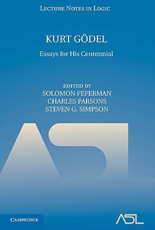 【预售】Kurt Godel: Essays for His Centennial